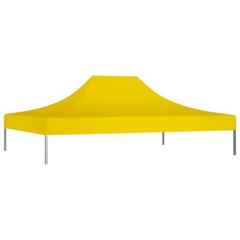 ARDEBO.de - Partyzelt-Dach 4,5x3 m Gelb 270 g/m²