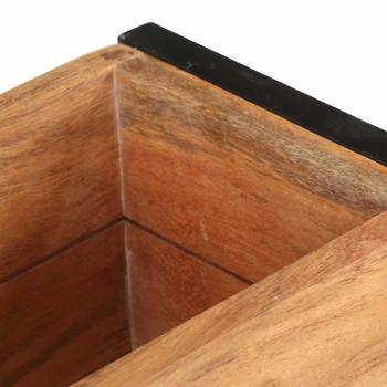 Pflanzkübel 60x20x68 cm Massivholz Akazie