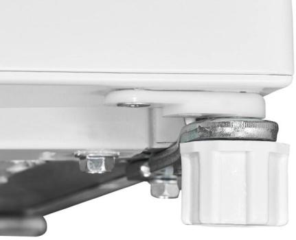 Exquisit GS81-051C Stand Gefrierschrank, 55 cm breit, 85 L, 1 Fach Klapptür und 2 Fächer mit Schublade, weiß