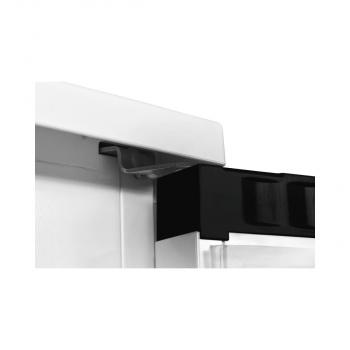 Exquisit GS81-051C Stand Gefrierschrank, 55 cm breit, 85 L, 1 Fach Klapptür und 2 Fächer mit Schublade, weiß
