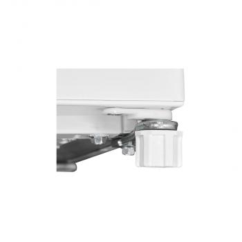 Exquisit GS81-051C Stand Gefrierschrank, 55 cm breit, 85 L, 1 Fach Klapptür und 2 Fächer mit Schublade, weiß