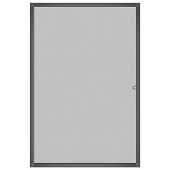 Insektenschutz für Fenster Anthrazit 80x120 cm