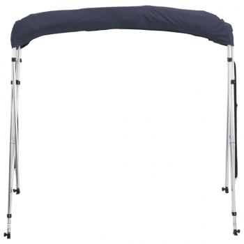 4-Bow Bimini-Top mit Mesh-Seitenteilen 243x(185-198)x137 cm