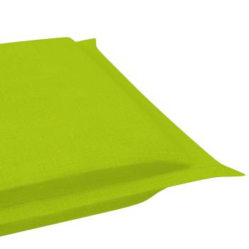 Sonnenliegen 2 Stk. mit Auflagen Massivholz Akazie