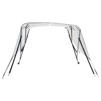 4-Bow Bimini-Top mit Seitenteilen 243x(200-213)x137 cm
