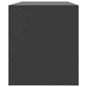 TV-Schrank Schwarz 99x39x44 cm Stahl