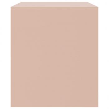 TV-Schrank Rosa 67x39x44 cm Stahl