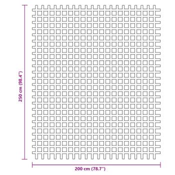 Campingteppich Grün 2,5x2 m