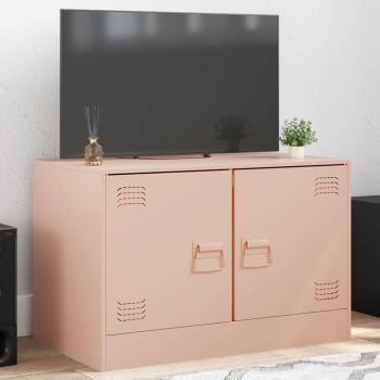 ARDEBO.de - TV-Schrank Rosa 67x39x44 cm Stahl