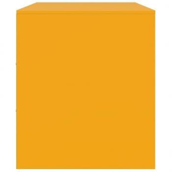 TV-Schrank Senfgelb 99x39x44 cm Stahl