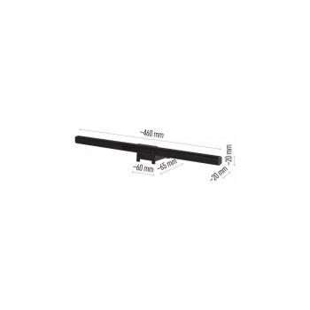 EMOS Z7617 LED-Monitorleuchte AVA, 4,5W, 150lm, 3000/4000/5000K, schwarz (1538179000)