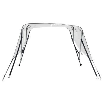 4-Bow Bimini-Top mit Seitenteilen 243x(170-182)x137 cm