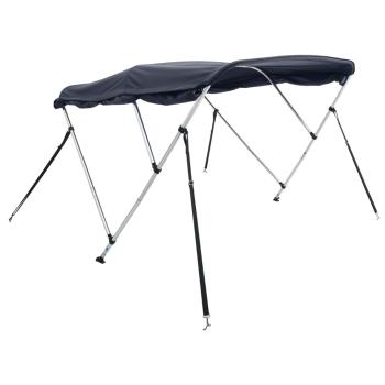 4-Bow Bimini-Top mit Seitenteilen 243x(200-213)x137 cm