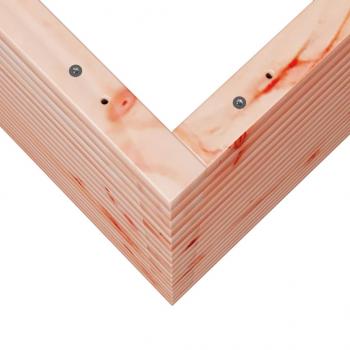 Pflanzkübel 50x50x68,5 cm Massivholz Douglasie