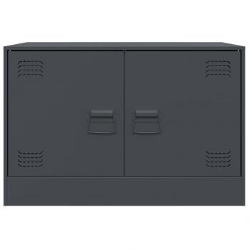TV-Schrank Anthrazit 67x39x44 cm Stahl
