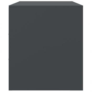 TV-Schrank Anthrazit 67x39x44 cm Stahl