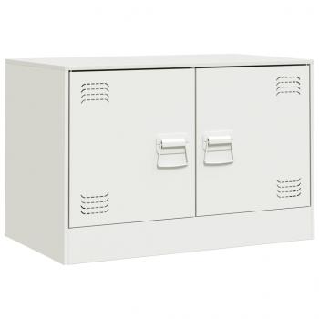 TV-Schränke 2 Stk. Weiß 67x39x44 cm Stahl