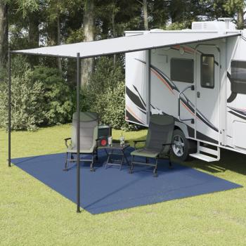 ARDEBO.de - Campingteppich Blau 4x3 m