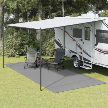 ARDEBO.de - Campingteppich Anthrazit 6x2,5 m
