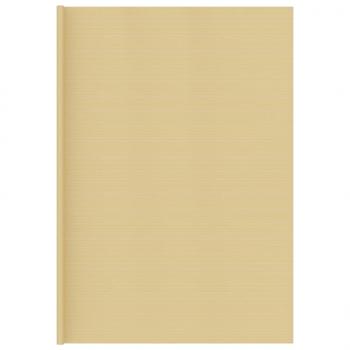 ARDEBO.de - Zeltteppich Beige 400x800 cm HDPE