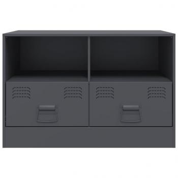 TV-Schrank Anthrazit 67x39x44 cm Stahl