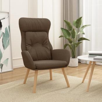 ARDEBO.de - Relaxsessel Braun Stoff