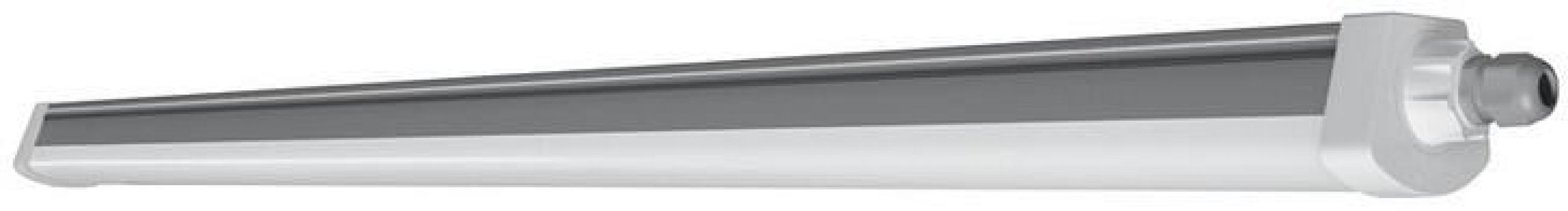 ARDEBO.de LEDVANCE Dampf Proof Compact 1200 Feuchtraumleuchte, 23W, 4000K, IP66, durchverdrahtet, kaltweiß, grau