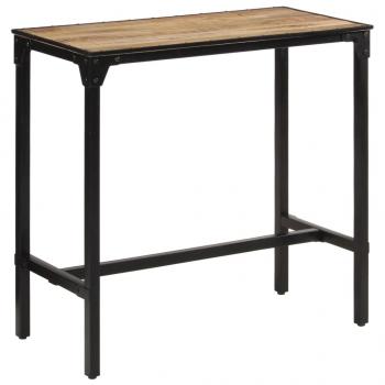ARDEBO.de - Bartisch 110x55x107 cm Raues Massivholz Mango