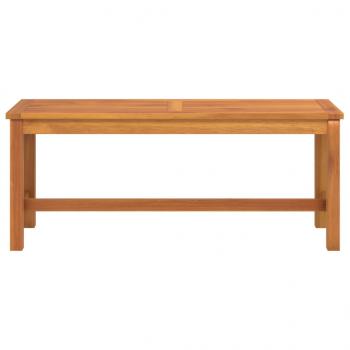 Gartenbank 110x35x45 cm Massivholz Akazie