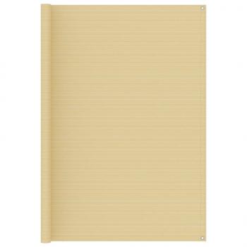 ARDEBO.de - Zeltteppich Beige 250x200 cm HDPE