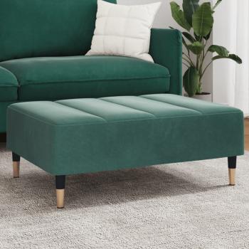 ARDEBO.de - Fußhocker Dunkelgrün 77x55x31 cm Samt