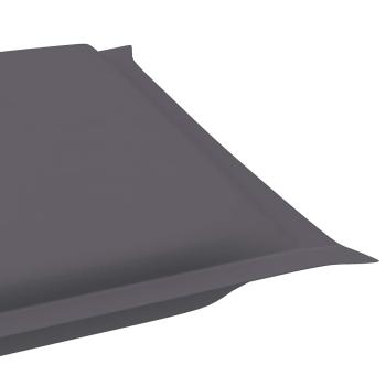 Sonnenliegen 2 Stk. mit Tisch und Auflagen Massivholz Akazie
