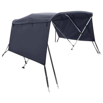 3-Bow Bimini-Top mit Seitenteilen 183x(154-167)x137 cm