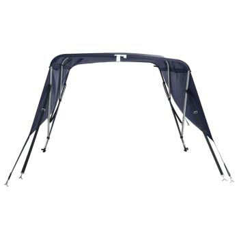 3-Bow Bimini-Top mit Seitenteilen 183x(154-167)x137 cm