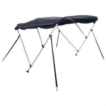 4-Bow Bimini-Top mit Seitenteilen 243x(185-198)x137 cm