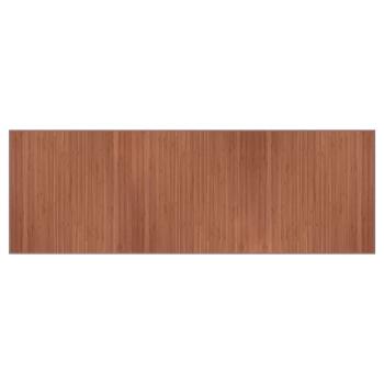 Teppich Rechteckig Braun 100x300 cm Bambus
