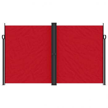 Seitenmarkise Ausziehbar Rot 200x1000 cm