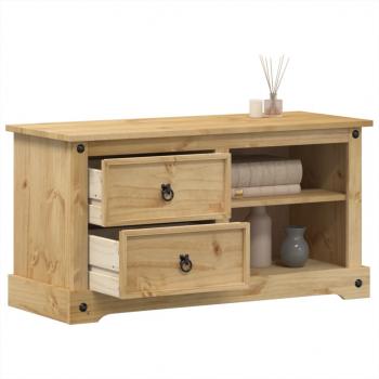 ARDEBO.de - TV-Schrank Corona 100x40x52 cm Massivholz Kiefer