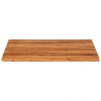 Tischplatte 80x80x3,8 cm Quadratisch Massivholz Akazie