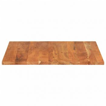 Tischplatte 80x80x3,8 cm Quadratisch Massivholz Akazie