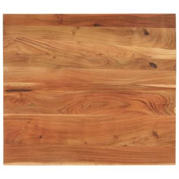 ARDEBO.de - Tischplatte 100x80x2,5 cm Rechteckig Massivholz Akazie