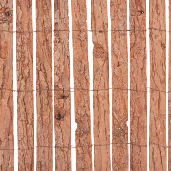 Gartenzaun Rinde 1000×30 cm