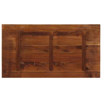 Tischplatte 120x70x2,5 cm Rechteckig Altholz Massiv