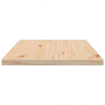Tischplatten 2 Stk. 90x45x2,5 cm Rechteckig Massivholz Kiefer