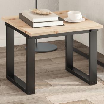 ARDEBO.de - Tischplatte 50x50x1,7 cm Quadratisch Massivholz Kiefer