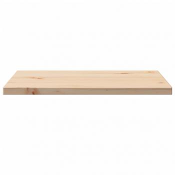 Tischplatte 50x50x1,7 cm Quadratisch Massivholz Kiefer