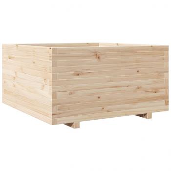 Pflanzkübel 90x90x49,5 cm Massivholz Kiefer