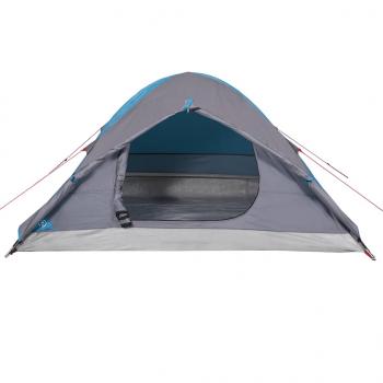 Kuppel-Campingzelt 2 Personen Blau Wasserdicht