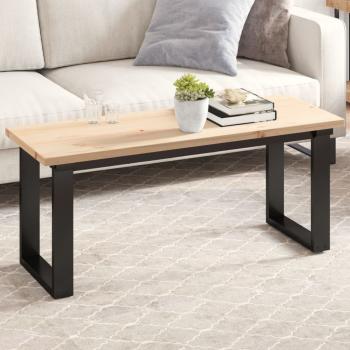 ARDEBO.de - Tischplatte 110x40x2,5 cm Rechteckig Massivholz Kiefer