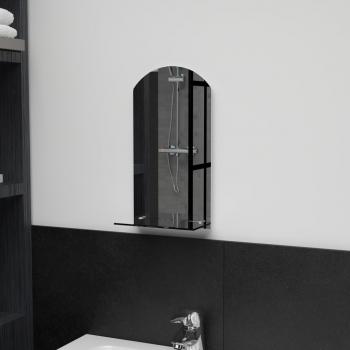 ARDEBO.de - Wandspiegel mit Regal 20×40 cm Hartglas